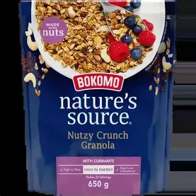 Bokomo Nature's Source Crunch – Crunch Nutzy 650g